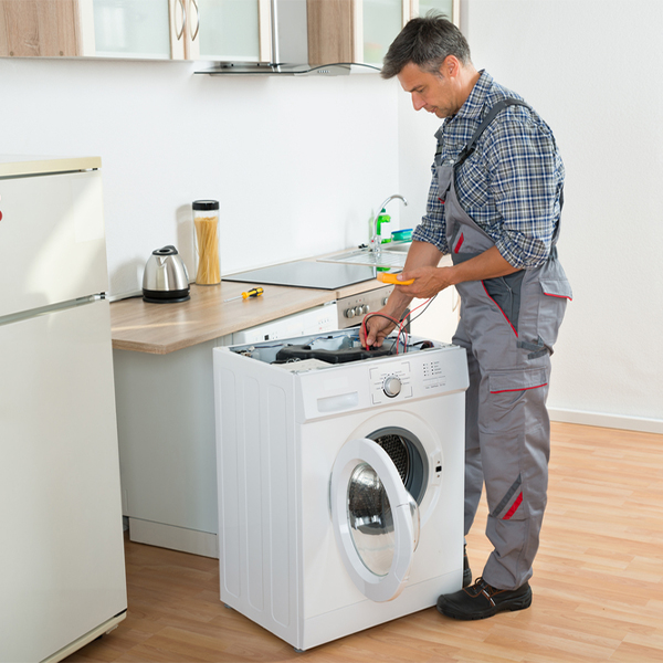 can you walk me through the steps of troubleshooting my washer issue in Burton